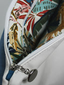 Leder Damentasche Ava Weiß