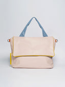 Franka Pink/Blue Leather Women's Bag