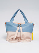 Franka Pink/Blue Leather Women's Bag