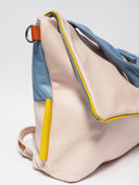 Franka Pink/Blue Leather Women's Bag