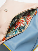 Franka Pink/Blue Leather Women's Bag